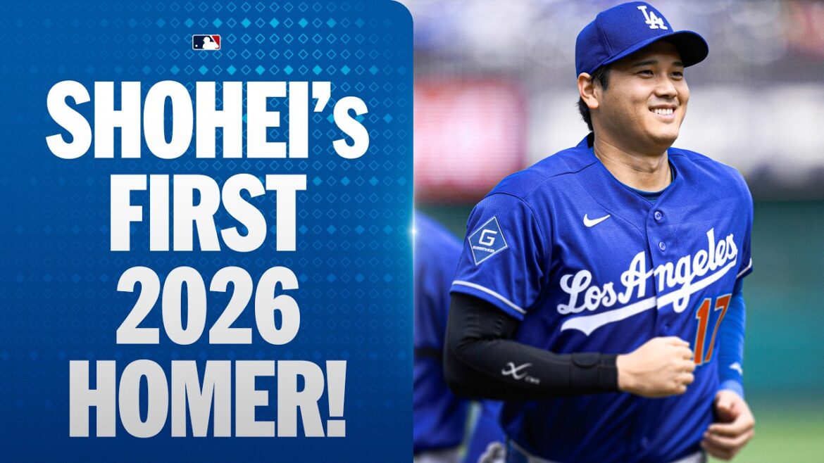 Shohei Ohtani’s first home run of the 2026 season! 🤩 | MLB Highlights | Shohei Ohtani Highlights Shohei Ohtani's first home run of the 2026 season! 🤩 | MLB Highlights | Shohei Ohtani Highlights