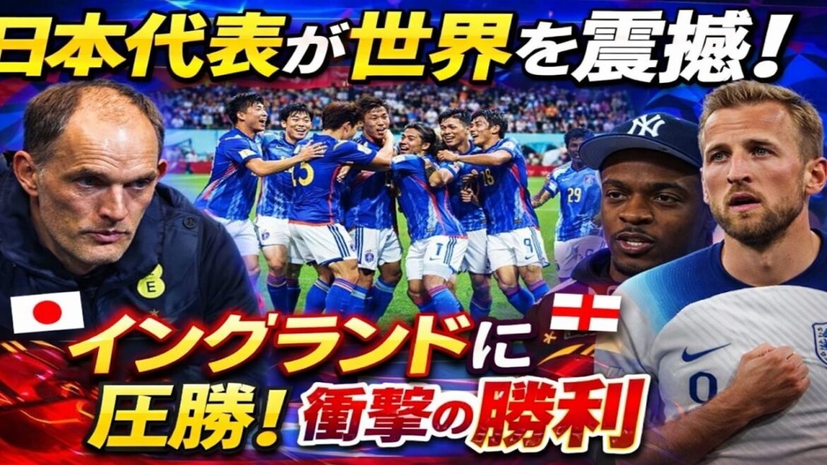 [What happened? ]Japan National Team defeats England. What are the “reasons for their strength” that foreigners talk about?[Overseas reactions]