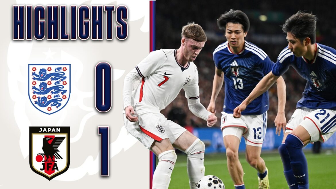 Three Lions Defeated at Wembley | England 0-1 Japan | International Match | Highlights Three Lions Defeated at Wembley | England 0-1 Japan | International Match | Highlights