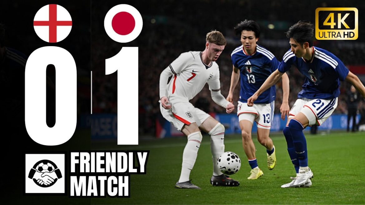Summary of the match between Japan and England 1-0 😱 A global goal decides the match! Summary of the match between Japan and England 1-0 😱 A global goal decides the match!