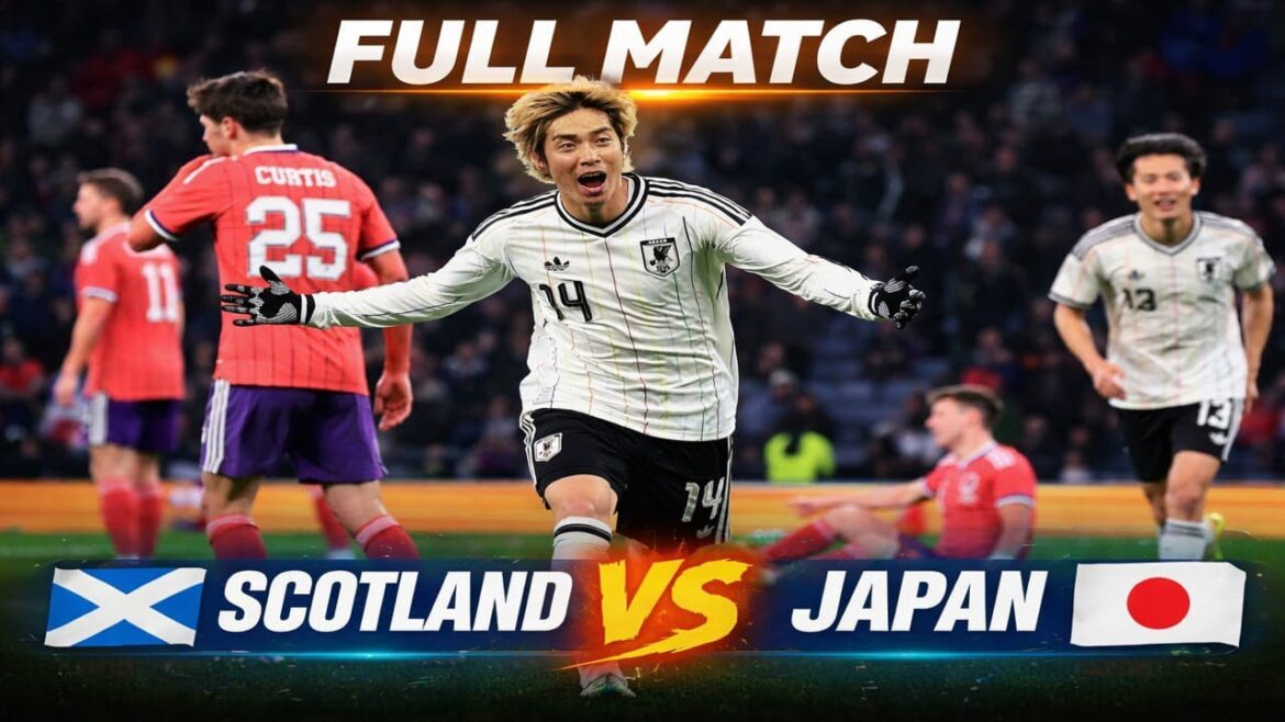 Scotland v Japan | FULL MATCH 2026