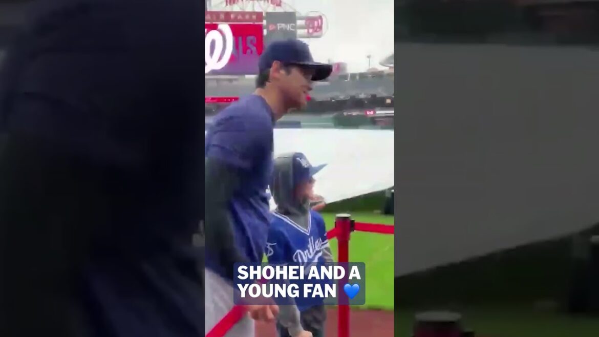 A picture and a baseball from Shohei Ohtani … what a memory for this young fan 🥹 A picture and a baseball from Shohei Ohtani … what a memory for this young fan 🥹