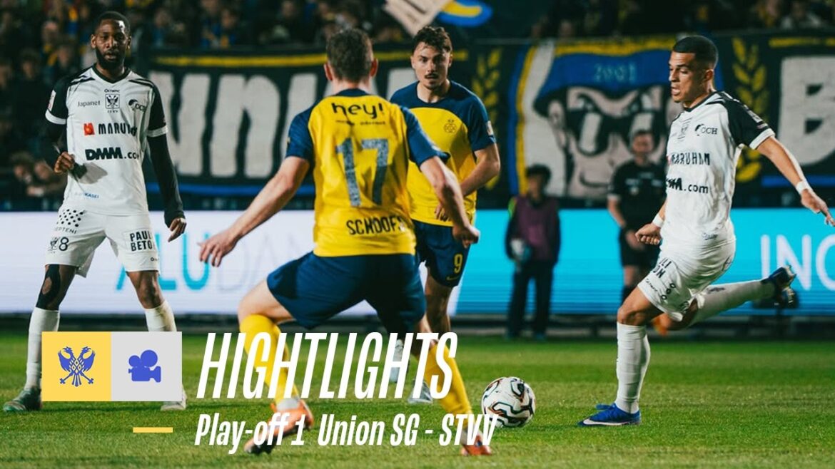 [Sint-Truiden]First game of playoff 1 is narrowly defeated by Union, starting with a loss