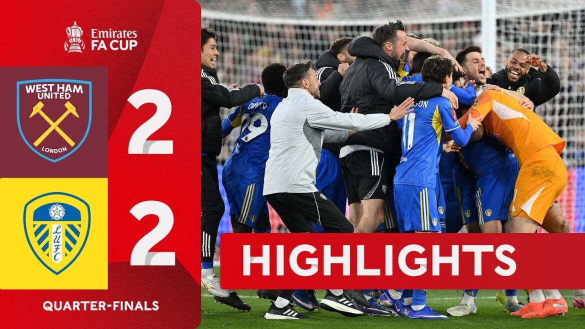 Wait is over! | West Ham United (2-2)  Leeds United AFC | Quarter-final | Emirates FA Cup 2025-26