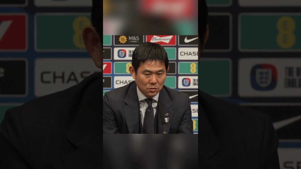 Japan coach 'pleased but not satisfied' after 1-0 victory over injury-depleted England at Wembley
