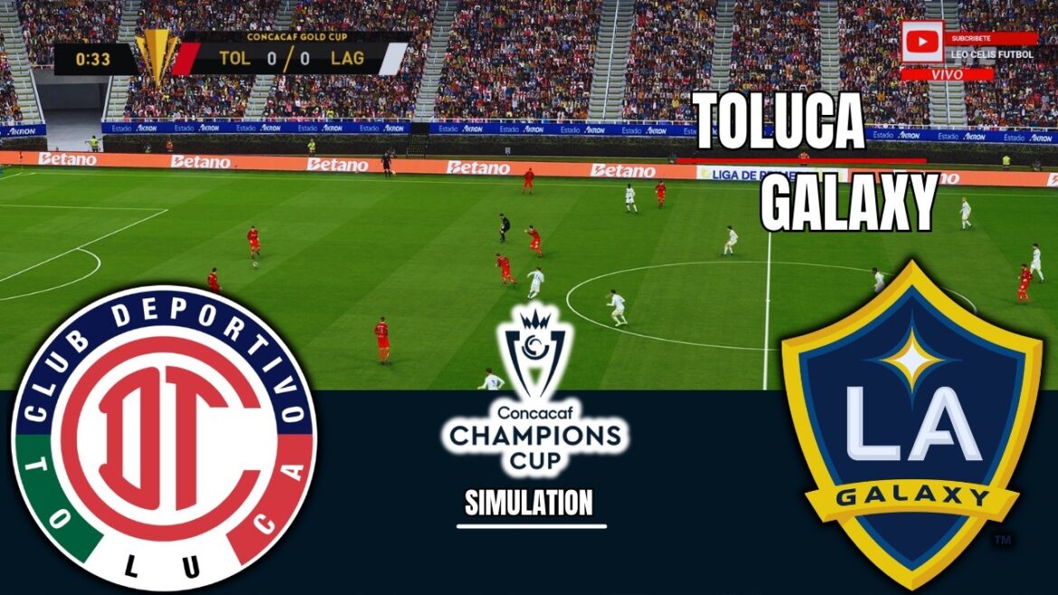 TOLUCA vs LA GALAXY CONCACAF Champions Cup 2026 Simulation/Prediction