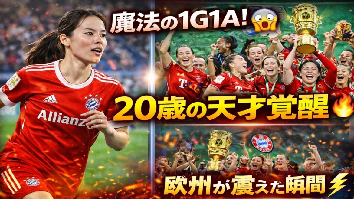 [Moeko Tanigawa]“Magical 1G1A” showcased by a 20-year-old genius! What is the shocking tactical evolution that led Bayern Women to the DFB Pokal final for the third year in a row? Captain complains to leaders behind rave reviews from locals