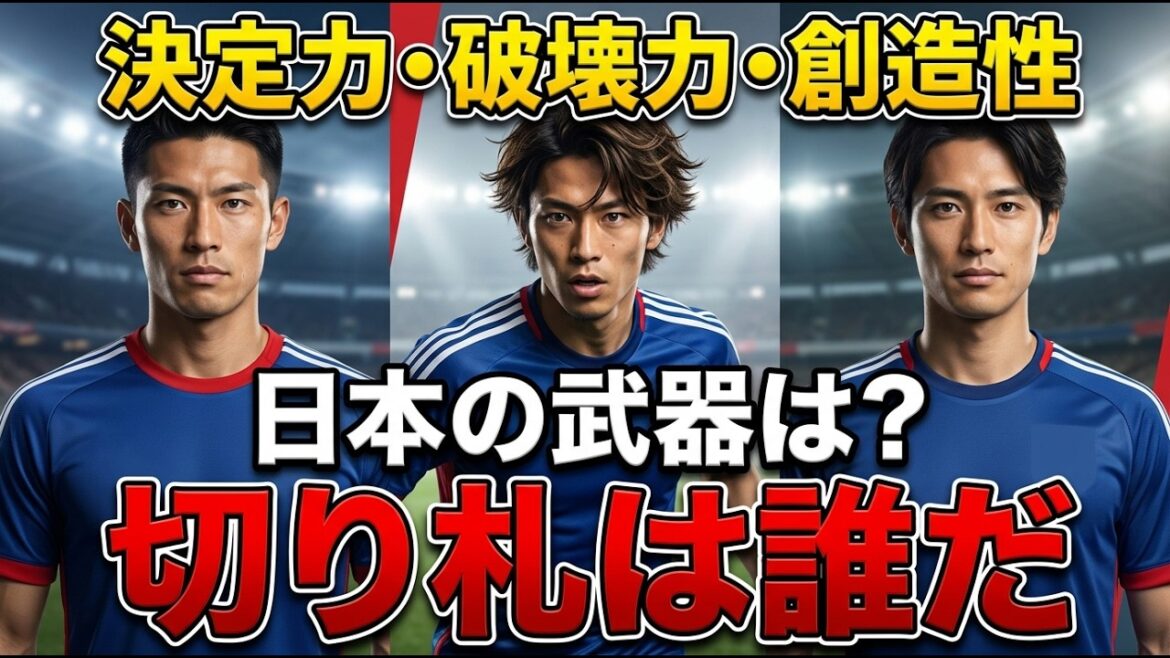 Ito's decisive power, Mitoma's destructive power, Kubo's creativity... Who is Japan's trump card?
