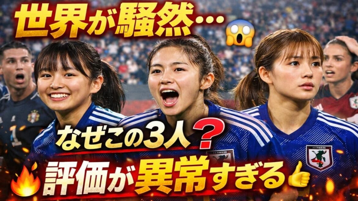 [Shocking]“Three Nadeshikos” selected for U21 world ranking! The reason for the ranking and evaluation is crazy.