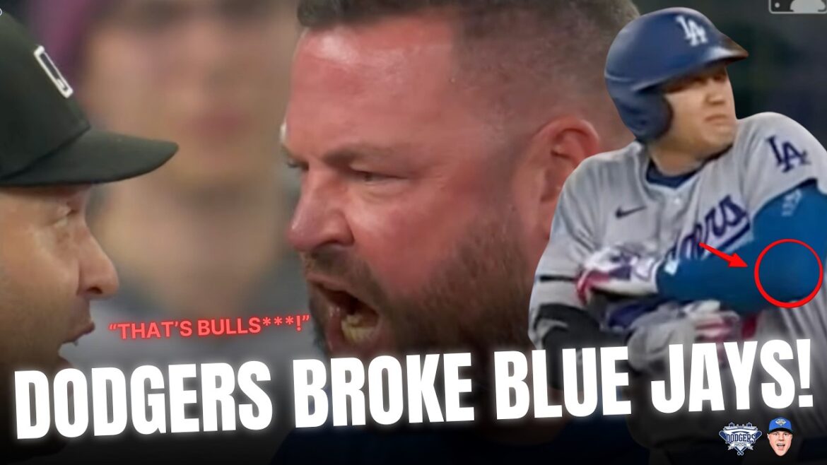 MUST-SEE: Blue Jays Manager FURIOUS at Dodgers, Shohei Ohtani NOT HAPPY After Getting Hit!
