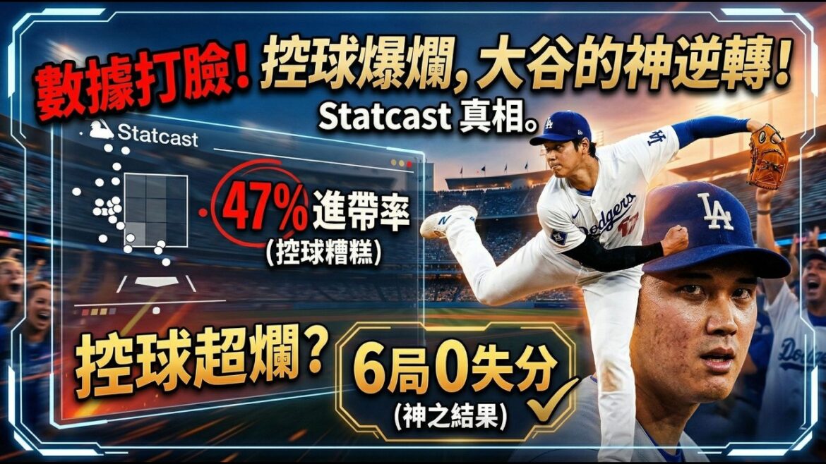 His ball control is so bad, why did Shohei Ohtani still pitch 6 innings? Statcast tells you the answer
