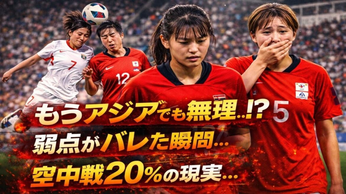 [South Korea's uproar]"It's no longer possible in Asia..." Complete collapse in the match against North Korea...The weaknesses of the U20 girls are exposed! Shocking that the winning rate in aerial battles is only 20%