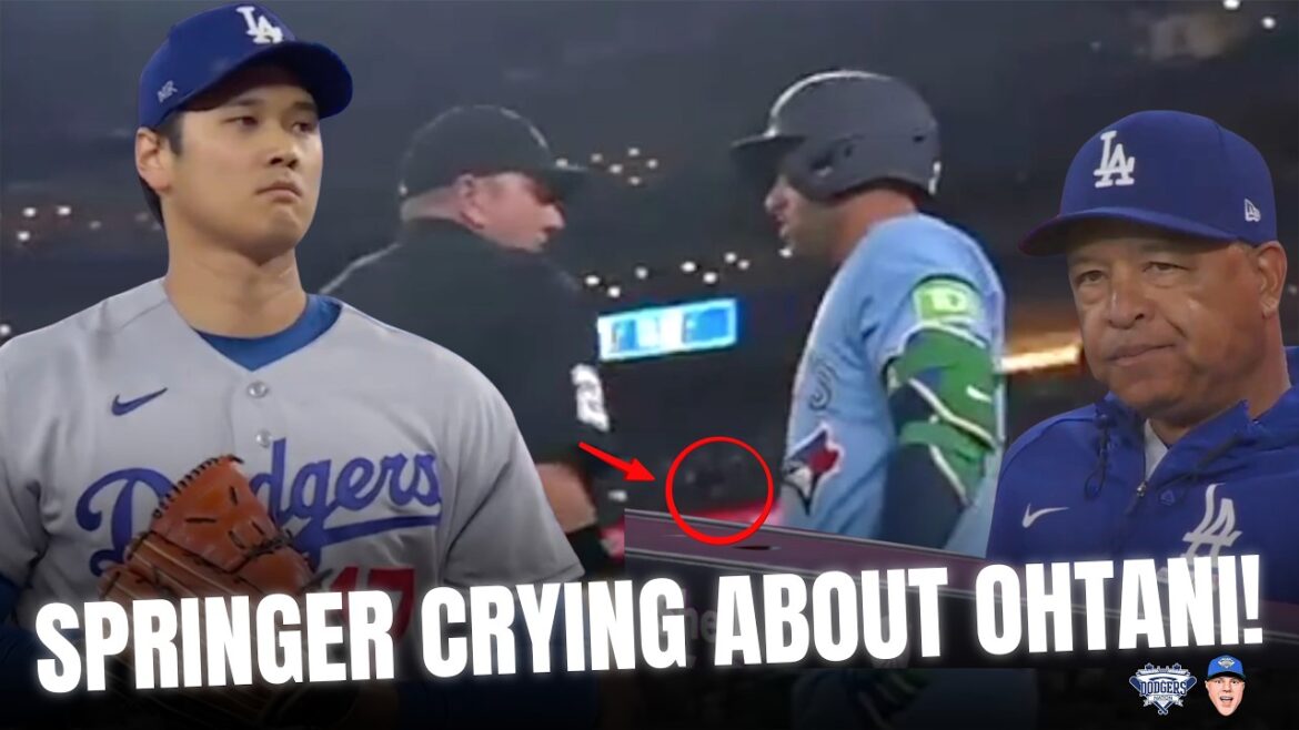 MUST-SEE: George Springer Upset About Shohei Ohtani, Snitches to Umpires, Ohtani Goes 6 Innings!