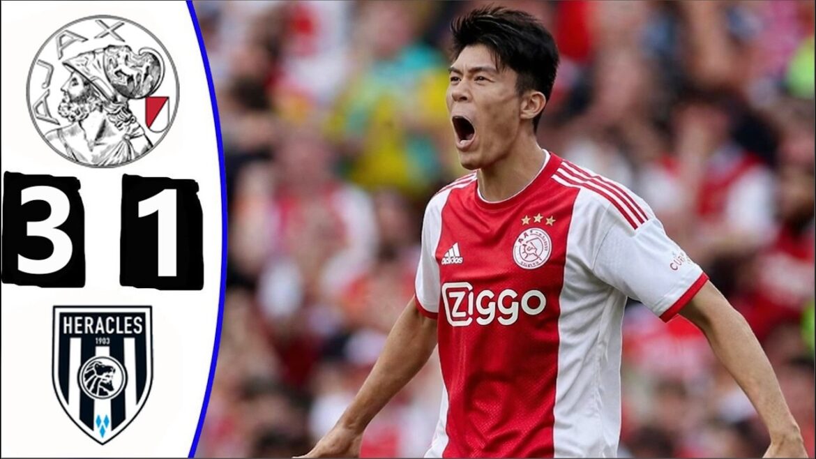 Takehiro Tomiyasu 2 goals! Ajax 3 1 Hercules! All goals and highlights! April 11, 2026