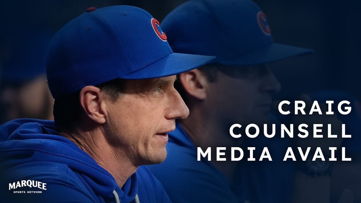 Cubs manager Craig Counsell talks Seiya Suzuki return, Phil Maton to IL | Marquee Sports Network