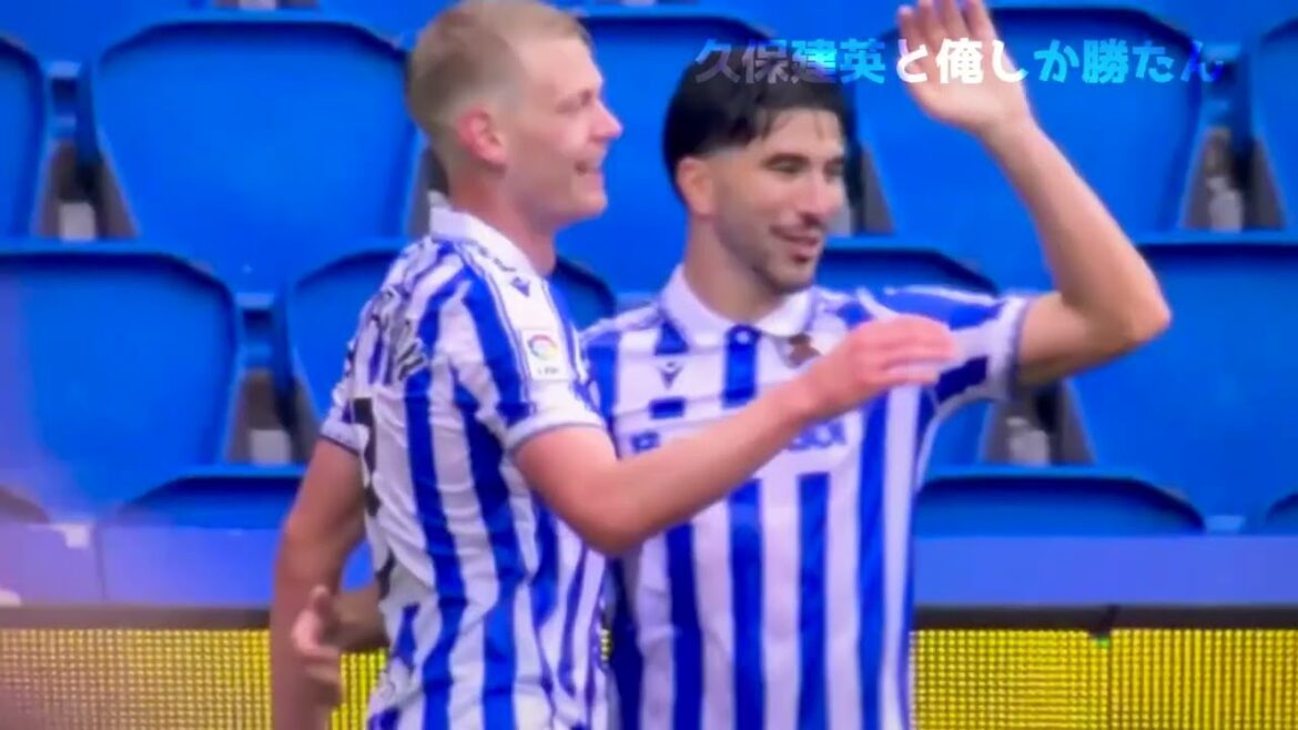 [Takefusa Kubo]Kubo assists immediately after his return! I think I like it. Alaves match