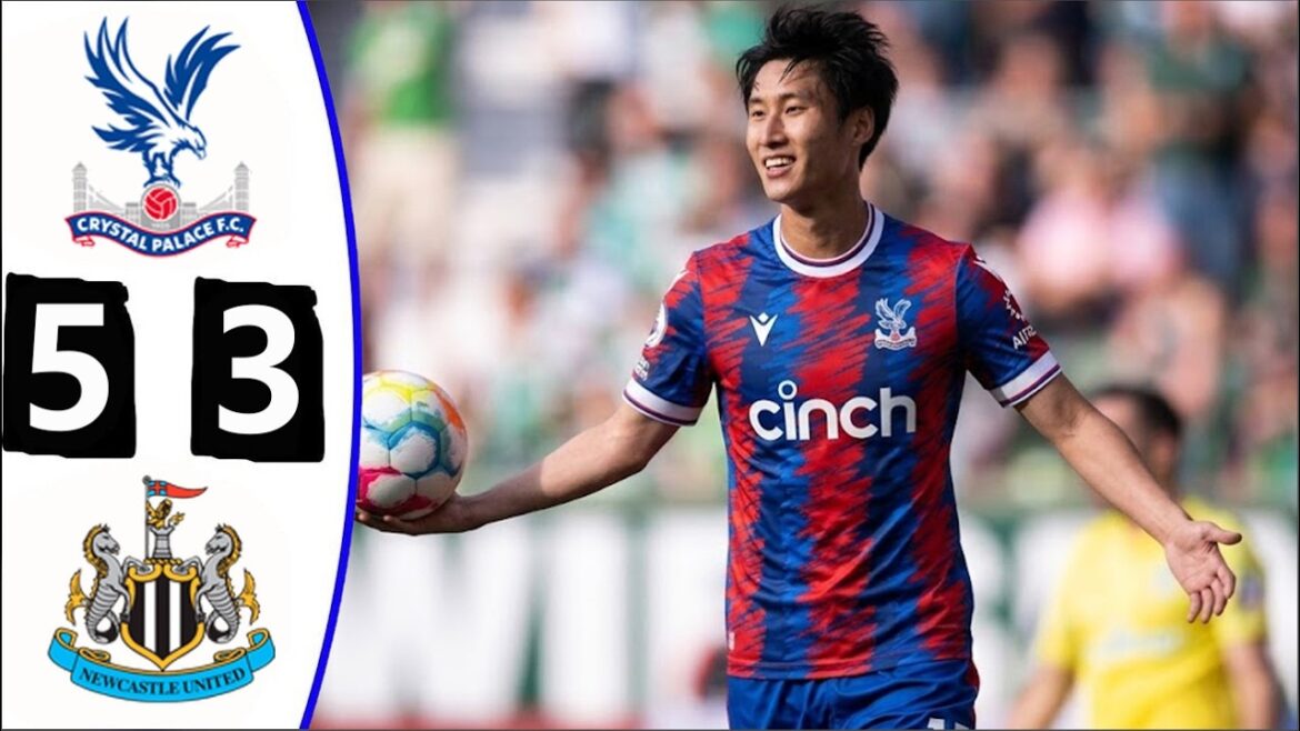 Daichi Kamata 2 goals! Crystal Palace 5 3 Newcastle! All goals & highlights! April 12, 2026