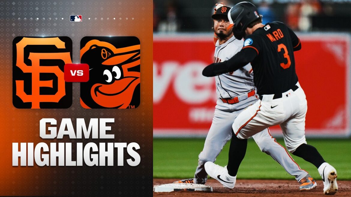 Gaints vs. Orioles Game Recap (4/11/26) | MLB Highlights | Baltimore Orioles