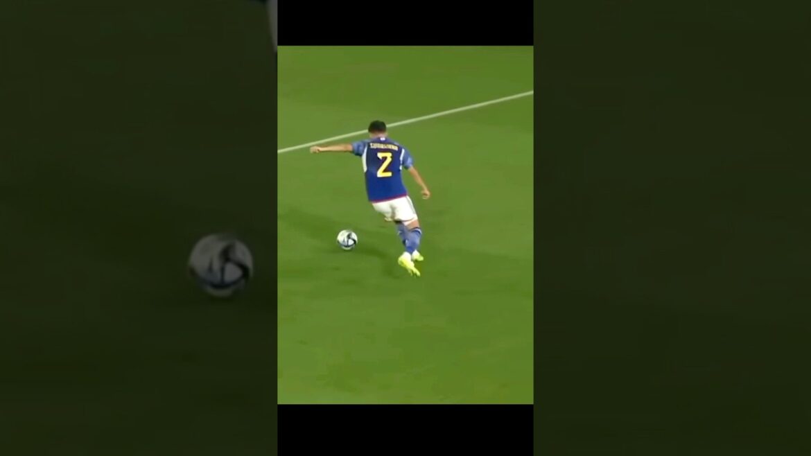 Created by precision! The day the Japanese national soccer team scored from Germany with the combination of Tomiyasu's starting point, Kamata, Sugawara's movement, Ito, and Ueda! #soccer