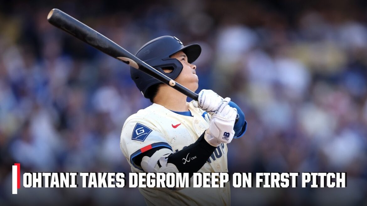 Shohei Ohtani homers on the first pitch of the game | ESPN MLB