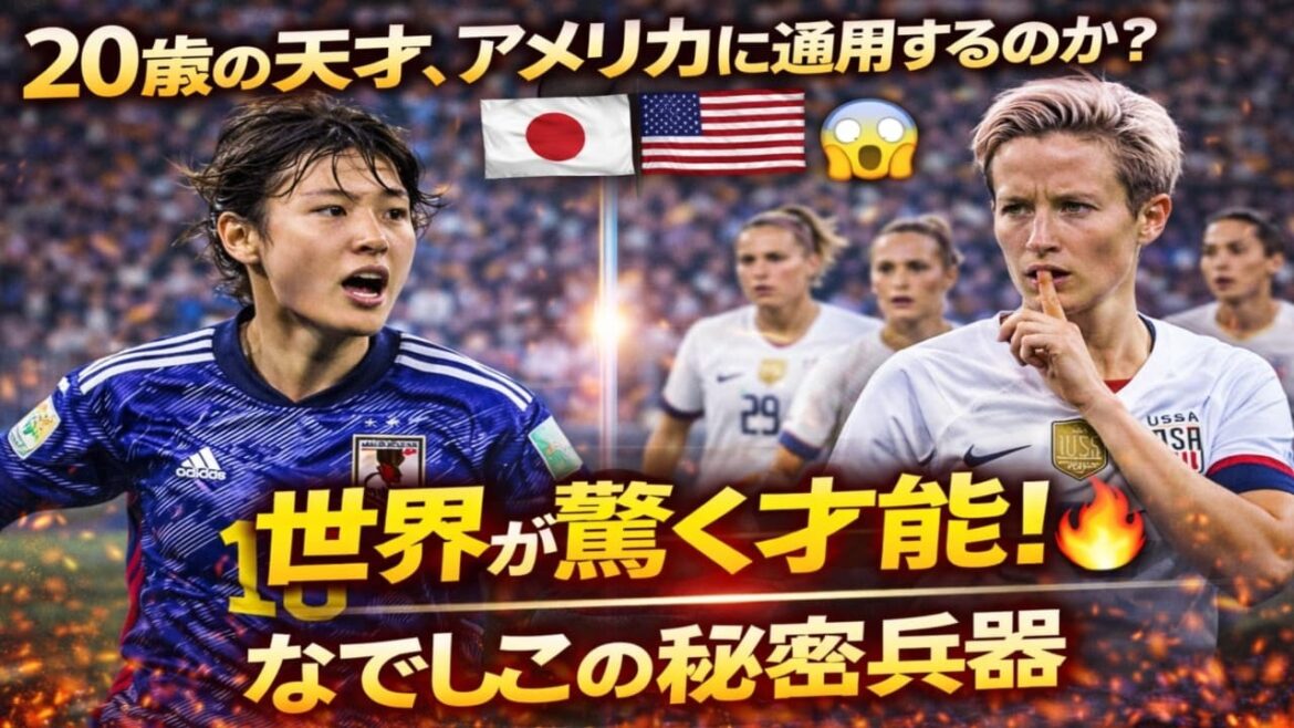 [Tactical analysis]Yui Hasegawa x Moeko Tanigawa dominate the midfield! Nadeshiko Japan's strongest lineup heading into the game against the United States