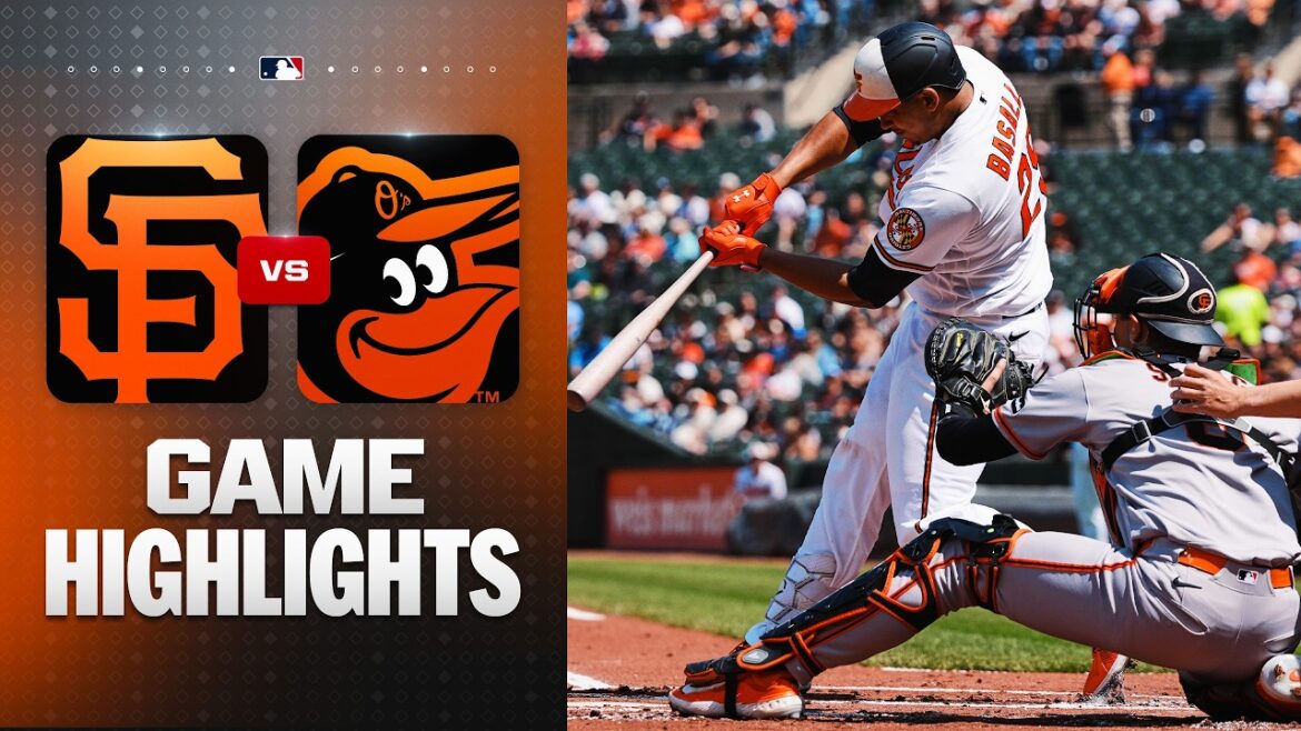 Giants vs. Orioles Game Highlights (4/12/26) | MLB Highlights