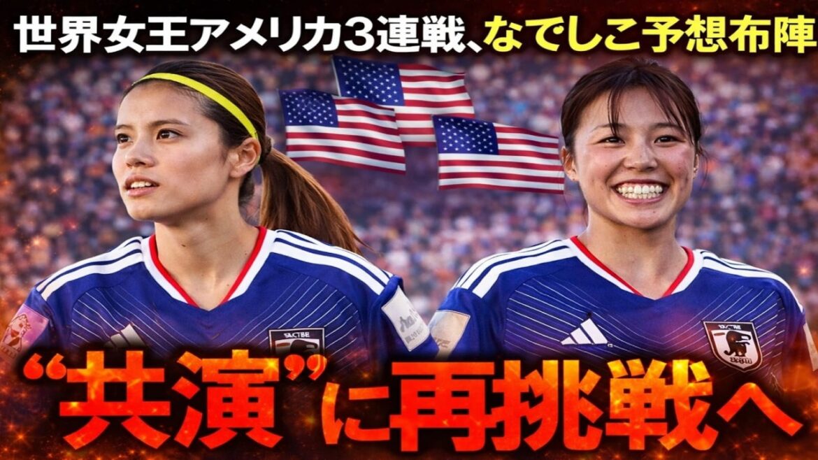 [World Shock]Yui Hasegawa and Moeko Tanigawa co-starring is too dangerous! Defeat the United States with the “strongest synergy” in the midfield… Enter Nadeshiko’s golden age!