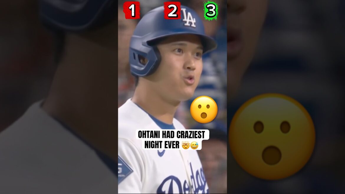 Ohtani had WILD game at the plate 😳😅