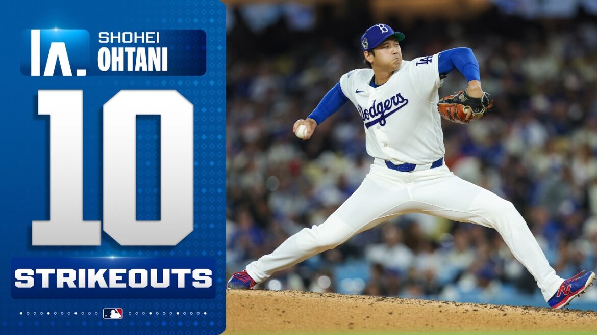 10 Ks for SHOHEI! Shohei Ohtani strikes out 10 batters during a STELLAR start! 🤩 | 大谷翔平