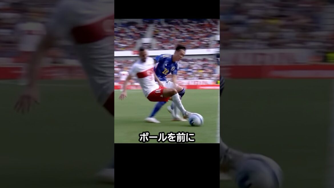 Perfect counter! A spectacular counter that connects Takefusa Kubo, Furuhashi, and Maikuma's movements to Keito Nakamura! #soccer