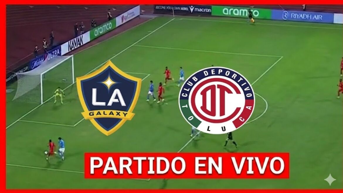 REACTING TO THE GALAXY vs TOLUCA | CONCACAF CHAMPIONS | LIVE |