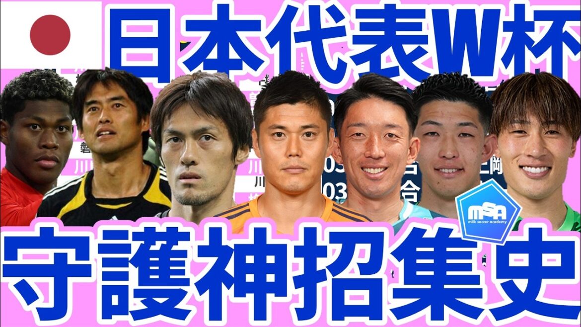 [Guardian God Competition│Japan National Team]Will Ayane Suzuki/Yuki Hayakawa/Keisuke Osako inherit the lineage of World Cup goalkeepers: Yoshikatsu Kawaguchi/Masayoshi Narasaki/Eiji Kawashima/Shuichi Gonda?