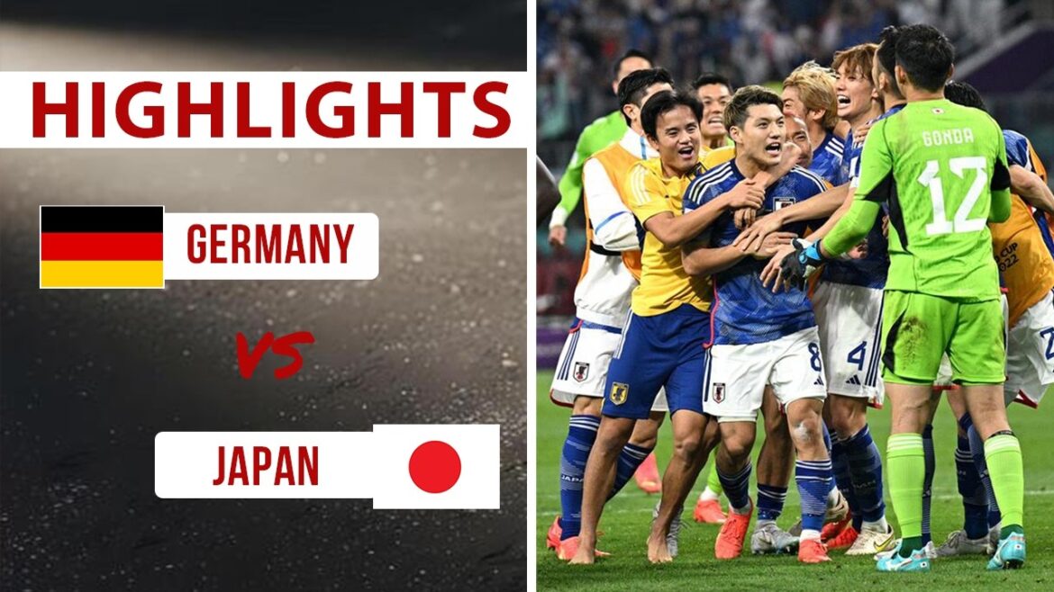 HIGHLIGHTS | GERMANY vs JAPAN | The era of the giant has come to an end.