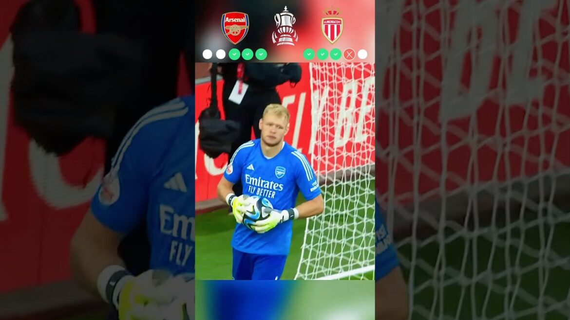 DRAMATIC PENALTIES! Arsenal vs AS Monaco 😱🔥