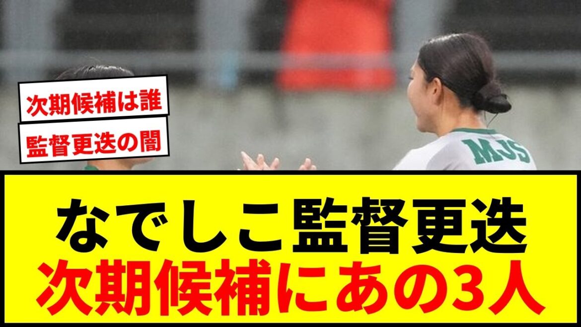 [Shocking]Behind the scenes of the Nadeshiko Japan coach being replaced! Who are the three “national team manager candidates” from the WE League?[Posted by Hajime Moriyasu]