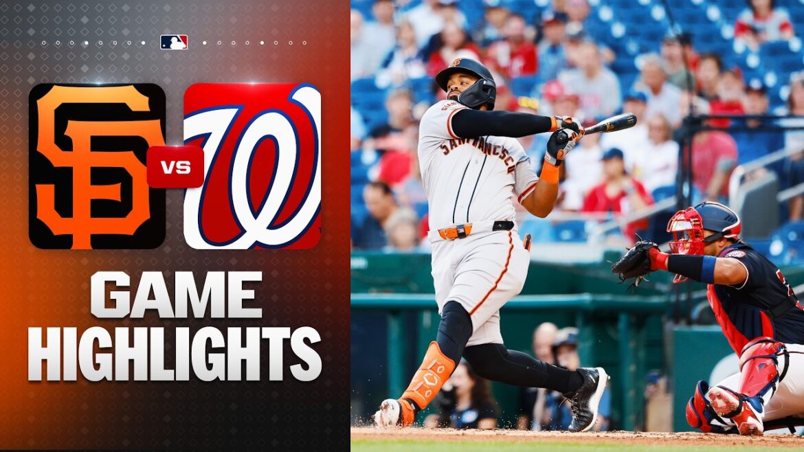 Giants vs. Nationals Game Highlights (4/17/26) | MLB Highlights