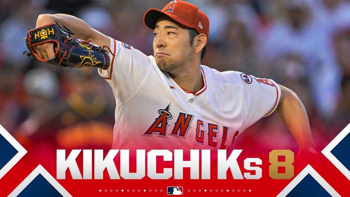 ALL 8 STRIKEOUTS from Angels starter Yusei Kikuchi! | MLB Highlights