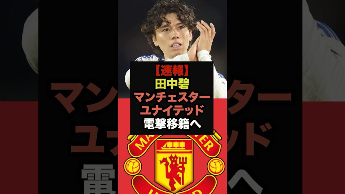 [Breaking News]Manchester United interested in acquiring Aoi Tanaka #World Cup #Soccer Japan