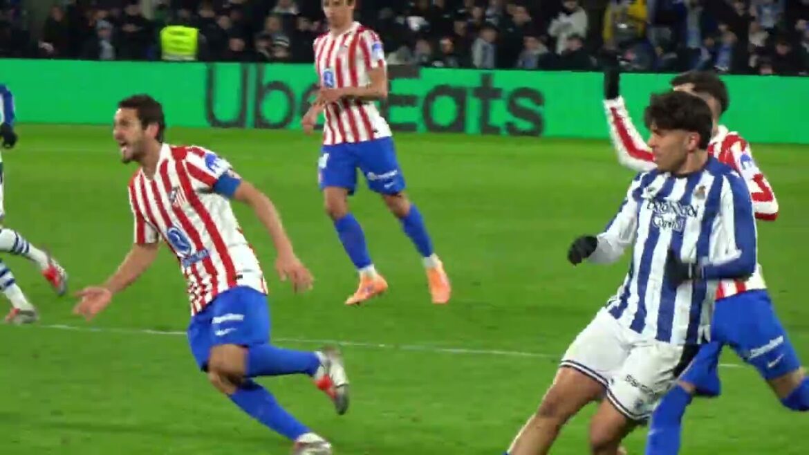 [Local footage]Takefusa Kubo assists Guedes' goal! Real Sociedad vs Atlético Madrid[Soccer]Real Sociedad Atlético Madrid[La Liga]2026/01/04