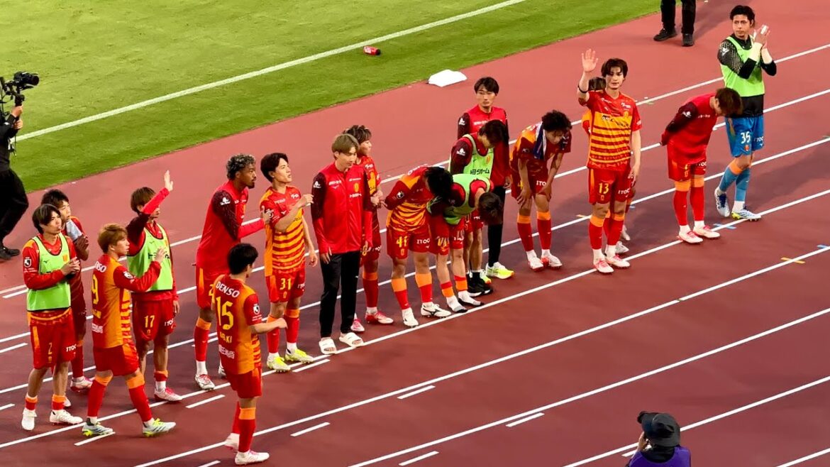 [Nagoya x Fukuoka]End of the match ~ Player greetings ~ In front of the main stand ~ Yudai Kimura interview ~ Schmidt Daniel (April 19, 2026 J1 Round 11 Nagoya Grampus x Avispa Fukuoka)