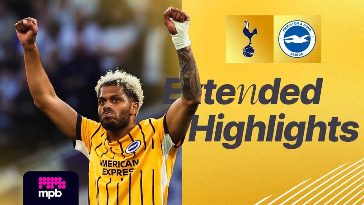 EXTENDED HIGHLIGHTS | Tottenham v Brighton | Premier League