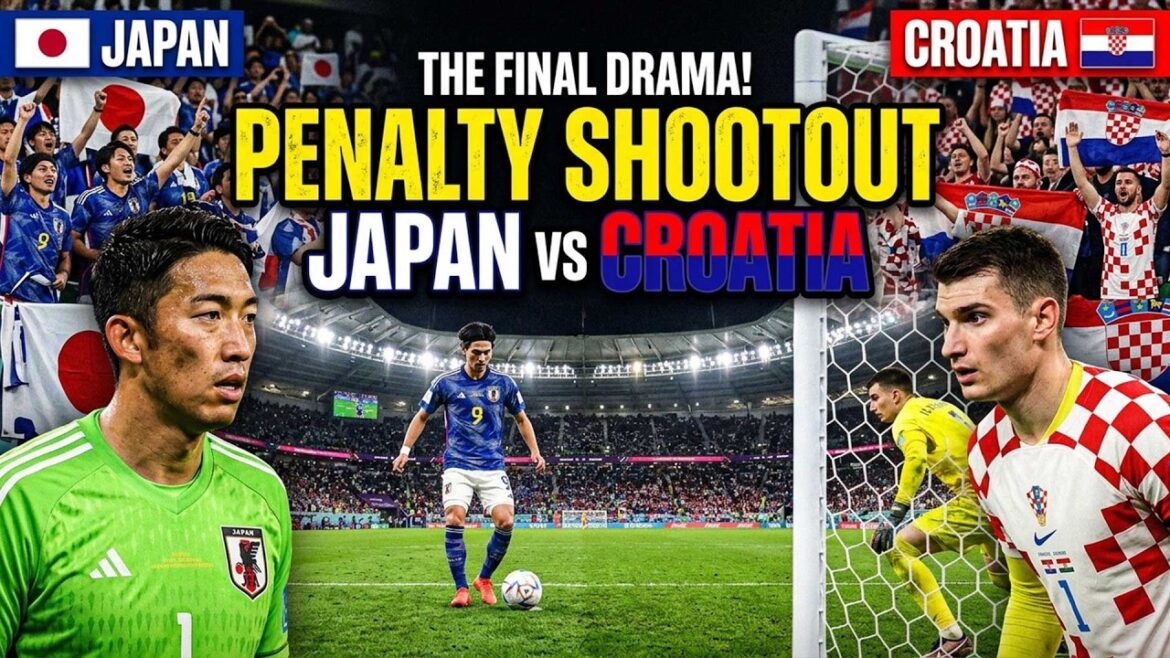 🔥 Penalty Japan vs Croatia | The Heroics of Livaković! Full Penalty Shootout Drama!