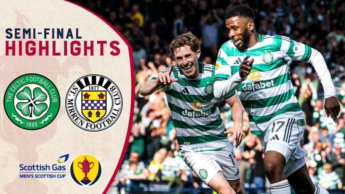 EIGHT Goal Thriller in Extra Time! | Celtic 6-2 St. Mirren (AET) | Scottish Cup Semi-Final