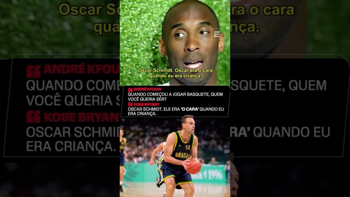 OSCAR SCHMIDT WAS THE MAN! The great inspiration for KOBE BRYANT! ❤️❤️