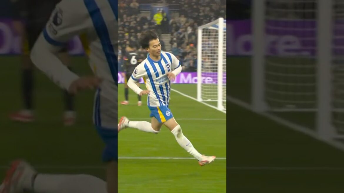 More Mitoma BRILLIANCE against Chelsea 👏 #brightonandhovealbion #premierleague