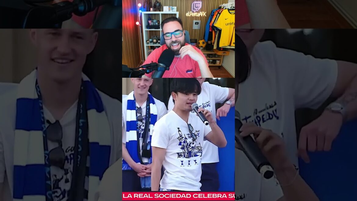 TAKE KUBO LA LÍA AT THE CELEBRATION OF THE KING'S CUP