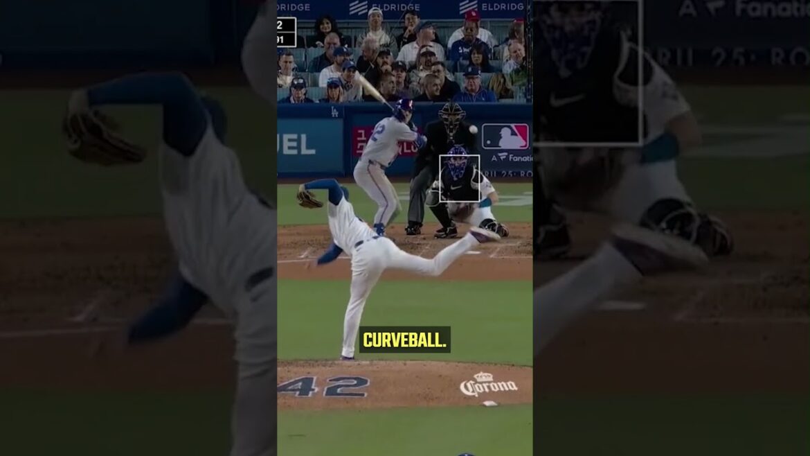 Ohtani was NASTY with 10 K against Mets! #shorts