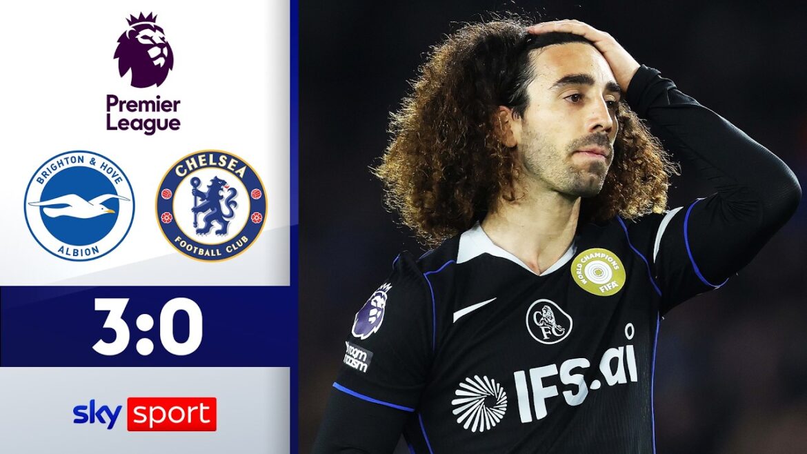 Cucurella AGAIN by hand! | Brighton & Hove Albion - Chelsea FC | Highlights - Premier League