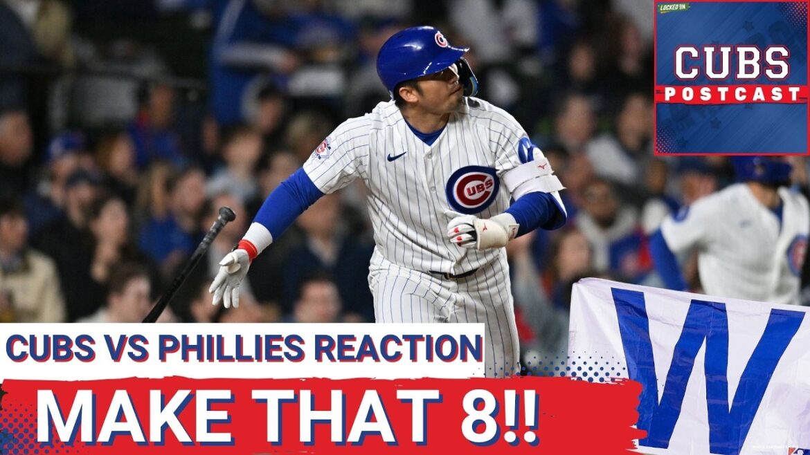 CUBS POSTCAST: Seiya Suzuki & Michael Busch GO DEEP in the Chicago Cubs 8th straight win!