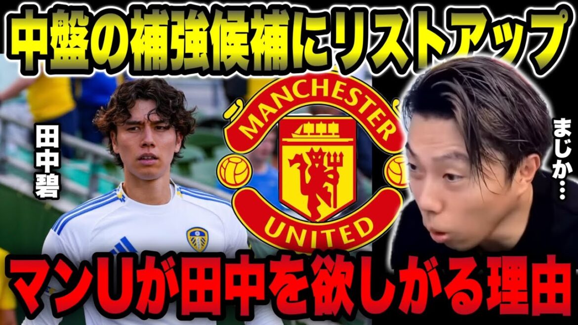 [Transfer Report]Why does Manchester United want Ao Tanaka?[Leoza Cutout]